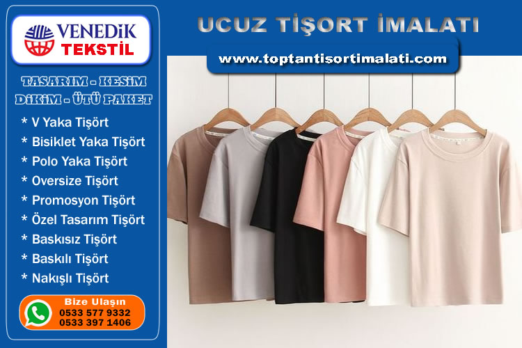 Ucuz Tişört İmalatı